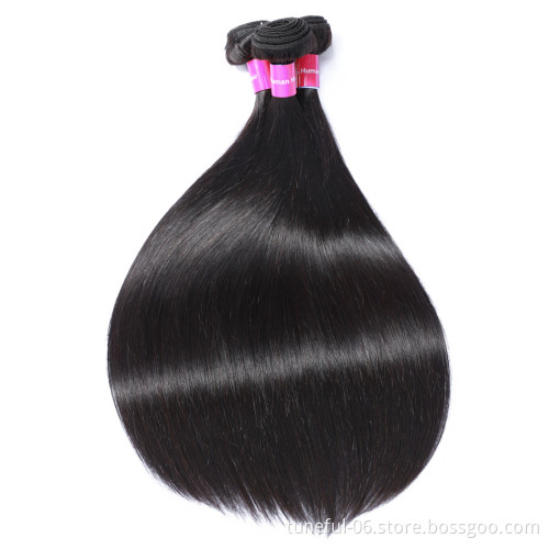 Raw Indian Virgin Hair Bone Straight Human Hair Products Manufacturer Best Wholesale Hair Bundles Vendor Supplier